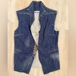 Bahar Korcan Vest Shirt Size Small